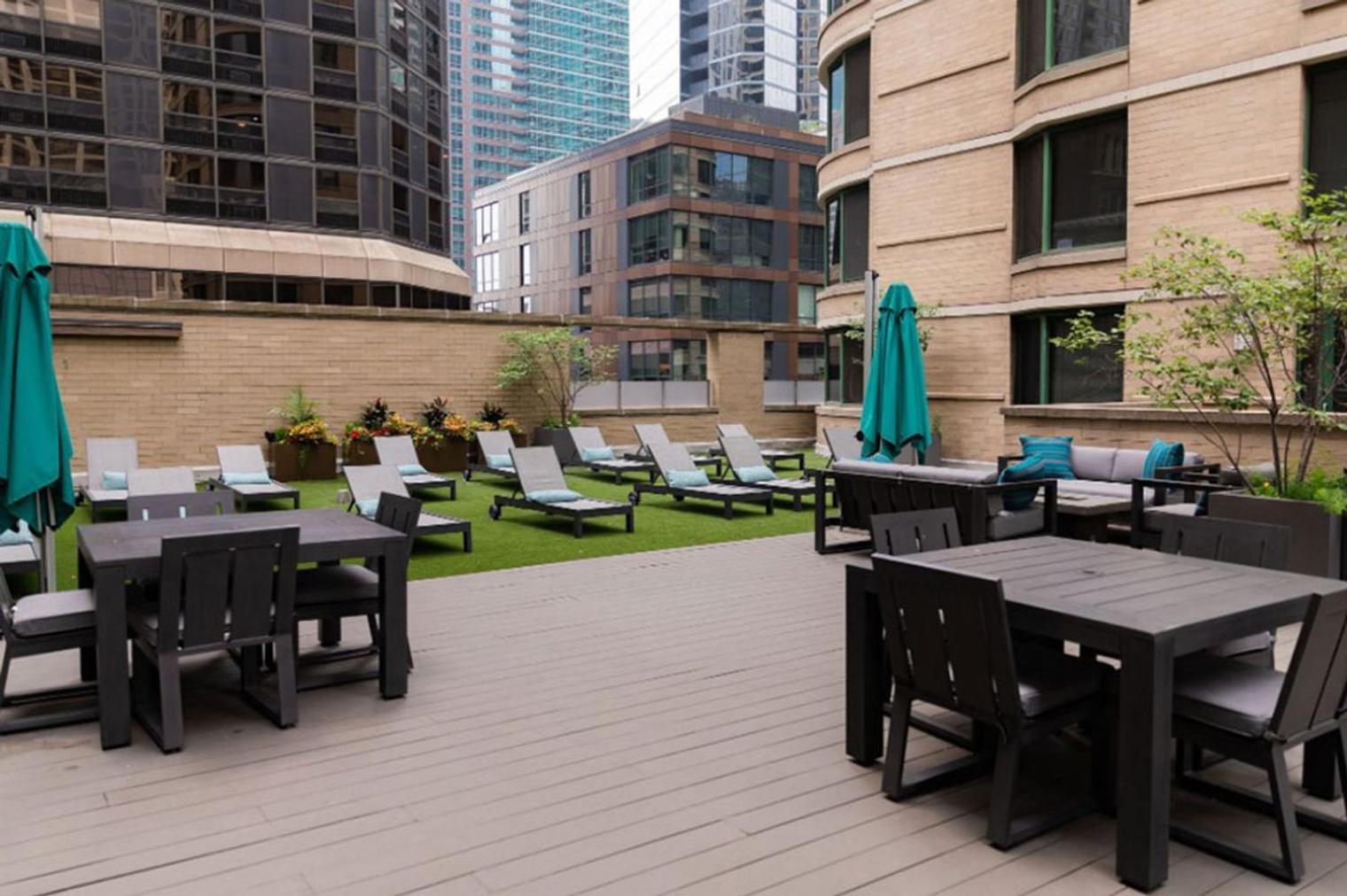 Streeterville Studio W Deck Pool Nr Beach Chi-583 芝加哥 外观 照片