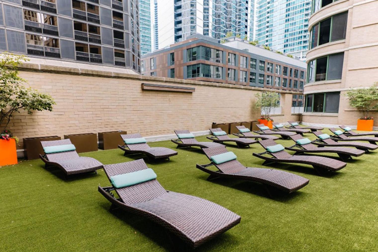 Streeterville Studio W Deck Pool Nr Beach Chi-583 芝加哥 外观 照片